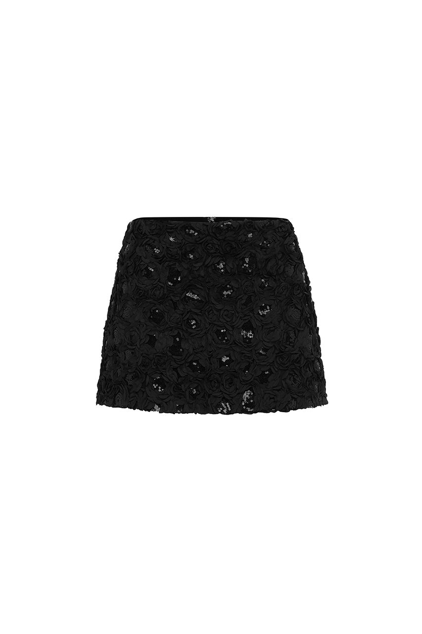 ZELPHA MINI SKIRT - BLACK