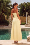 ZEPHY MAXI DRESS - LEMON