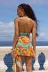 ZIA MINI DRESS - DIAZ AQUA