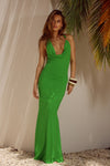 ELLISON MAXI DRESS - KIWI