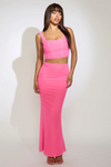 CYNTHIA MAXI SKIRT - BARBIE