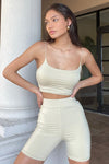 Hiit Crop Top - Sand