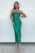 Leila Slip Dress - Emerald