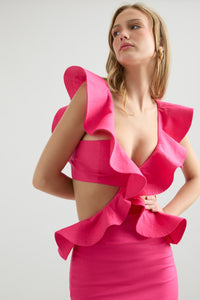 Nassau Mini Dress - Fuchsia