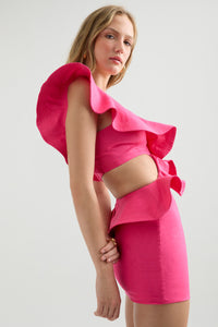 Nassau Mini Dress - Fuchsia