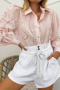 KNOWLES BLOUSE - PINK