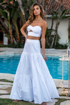 Ayla Maxi Skirt - White
