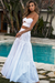 Ayla Maxi Skirt - White