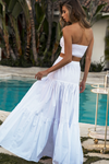 Ayla Maxi Skirt - White