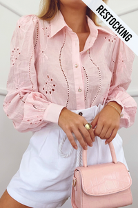 KNOWLES BLOUSE - PINK
