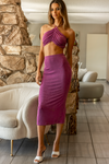 On Demand Skirt - Grape