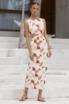 Kiaan Midi Dress - Multicolour