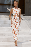 Kiaan Midi Dress - Multicolour