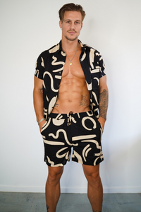 MEN'S YORK SHORTS - BLACK