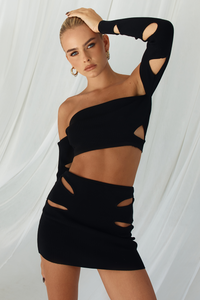 LEONE TOP - BLACK