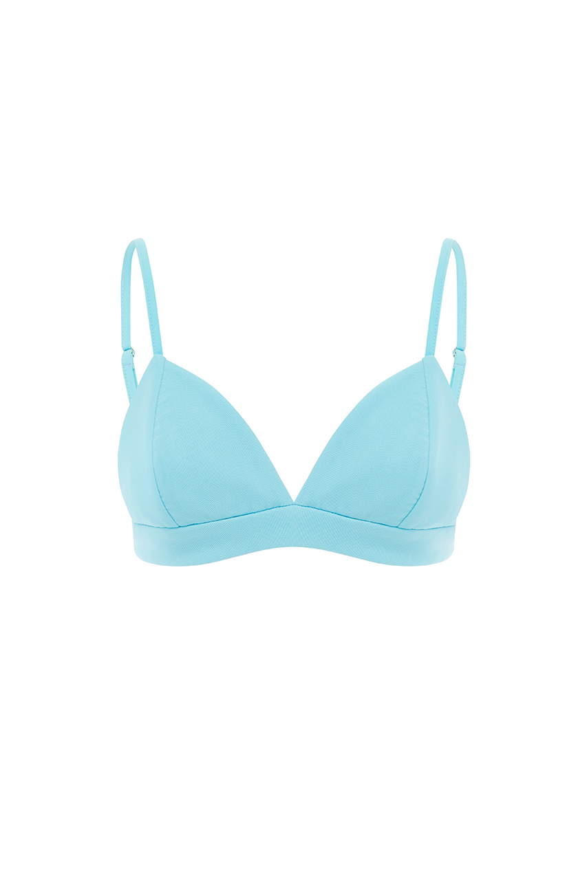 THE BRA TOP - AQUA
