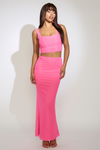 CYNTHIA MAXI SKIRT - BARBIE