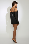 LUELLA MINI DRESS - BLACK
