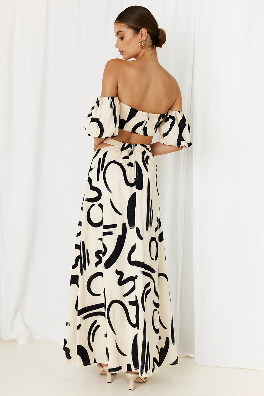 York Top - Sand/Black