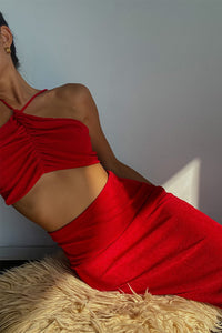 On Demand Top - Red