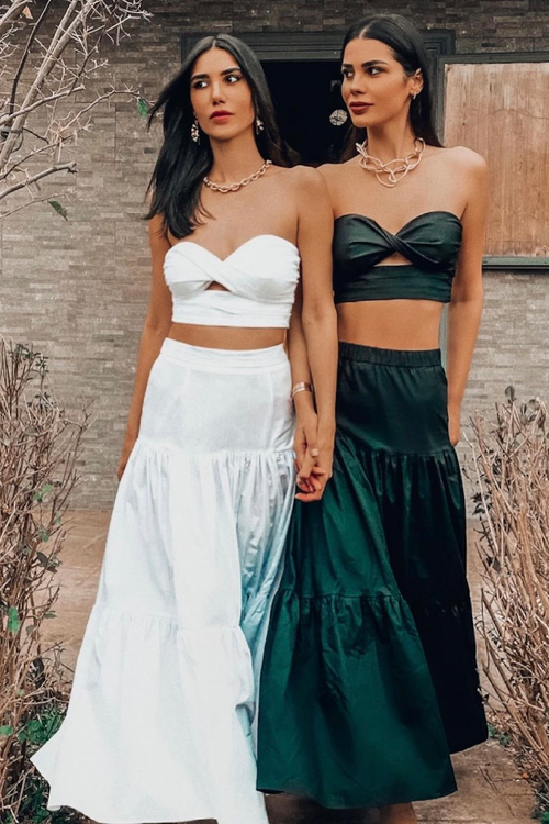 Ayla Maxi Skirt - Black
