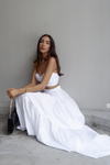 Ayla Maxi Skirt - White