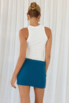 Bungalow Low Rise Skirt - Steel
