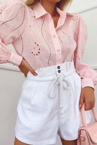 KNOWLES BLOUSE - PINK