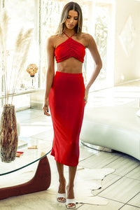 On Demand Top - Red