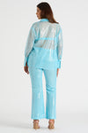 THE BRA TOP - AQUA