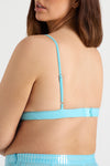 THE BRA TOP - AQUA
